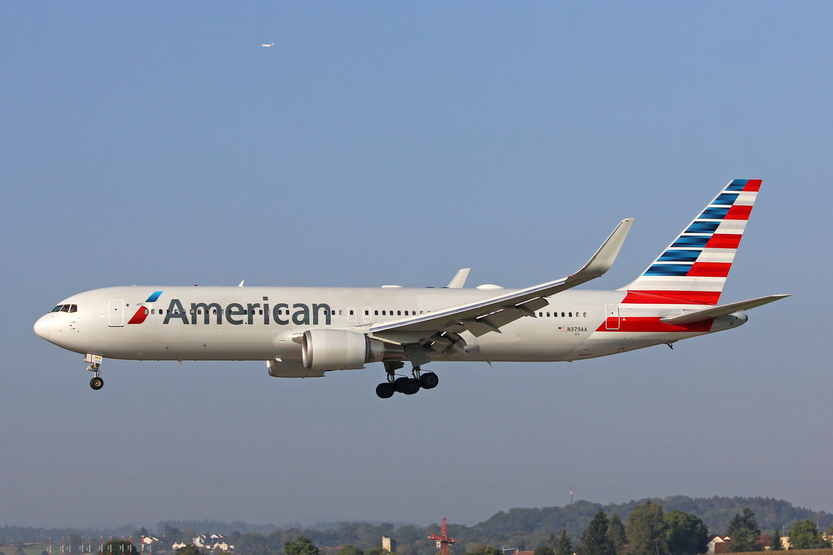 American Airlines, N379AA, Boeing 767-323ER, msn: 25448/481, 05.September 2018, ZRH Zürich, Switzerland.
