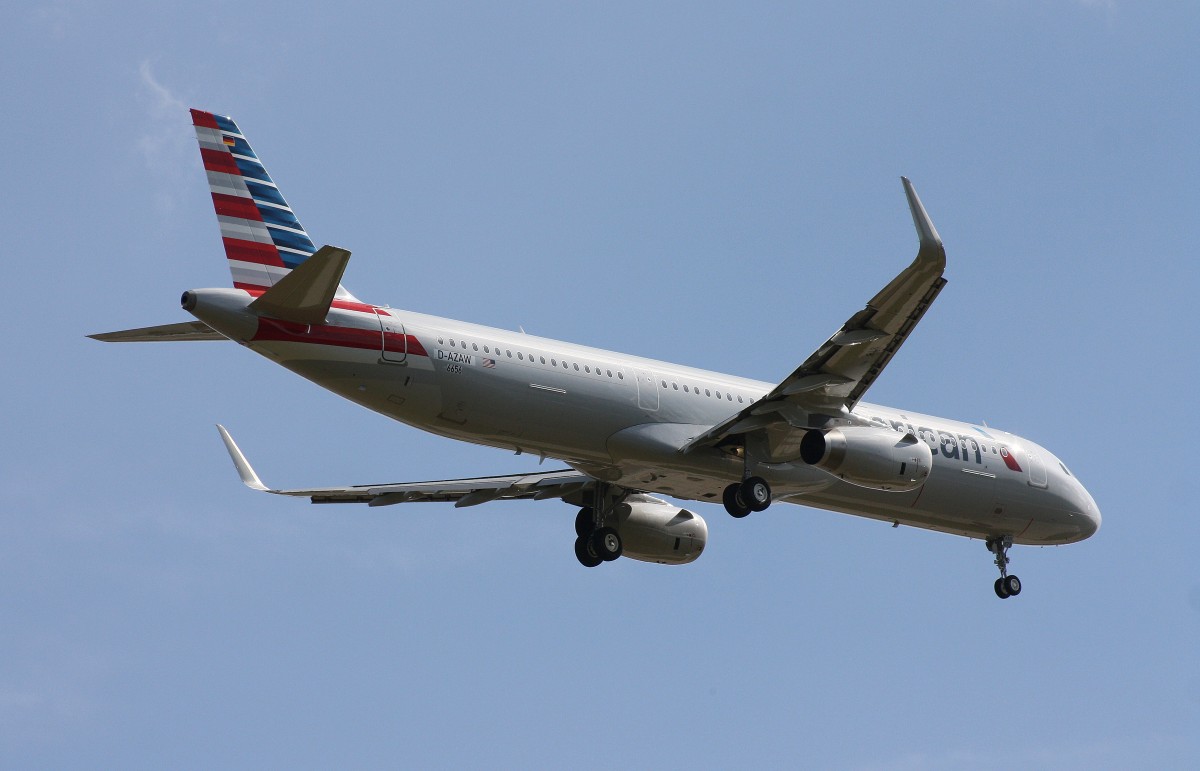 American Airlines,D-AZAW, Reg.N141NN, (c/n 6656), Airbus A 321-231 (SL), 10.07.2015, HAM-EDDH, Hamburg, Germany (Testflug XFW-EDHI -XFW-EDHI) 
