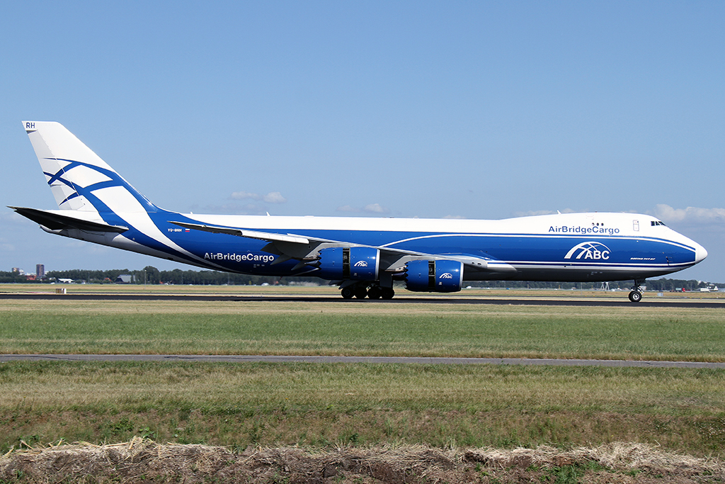 AMS 06.07.2015 AirBridge Cargo 747 8F Reg. VQ-BRH