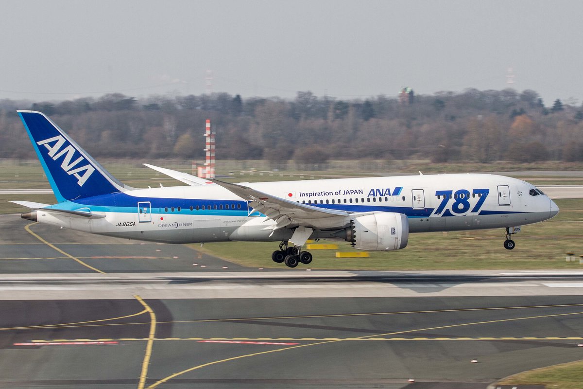 ANA All Nippon Airways (NH-ANA), JA805A, Boeing, 787-8 Dreamliner, 10.03.2016, DUS-EDDL, Düsseldorf, Germany 