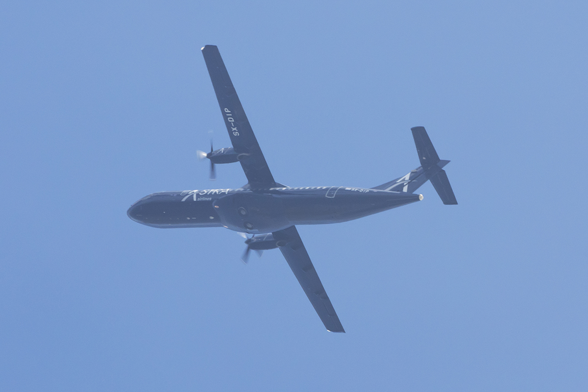 Astra Airlines, SX-DIP, ATR, 72-202, 31.05.2018, JMK, Mykonos, Greece



