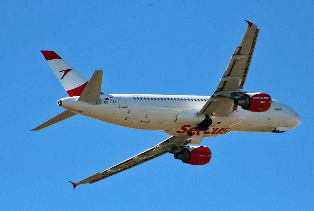 Austrian Airlines, Airbus A 320-214, OE-LXA, BER, 22.06.2022