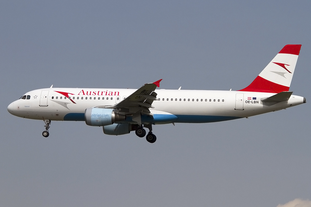 Austrian Airlines, OE-LBN, Airbus, A320-214, 02.05.2015, FRA, Frankfurt, Germany 




