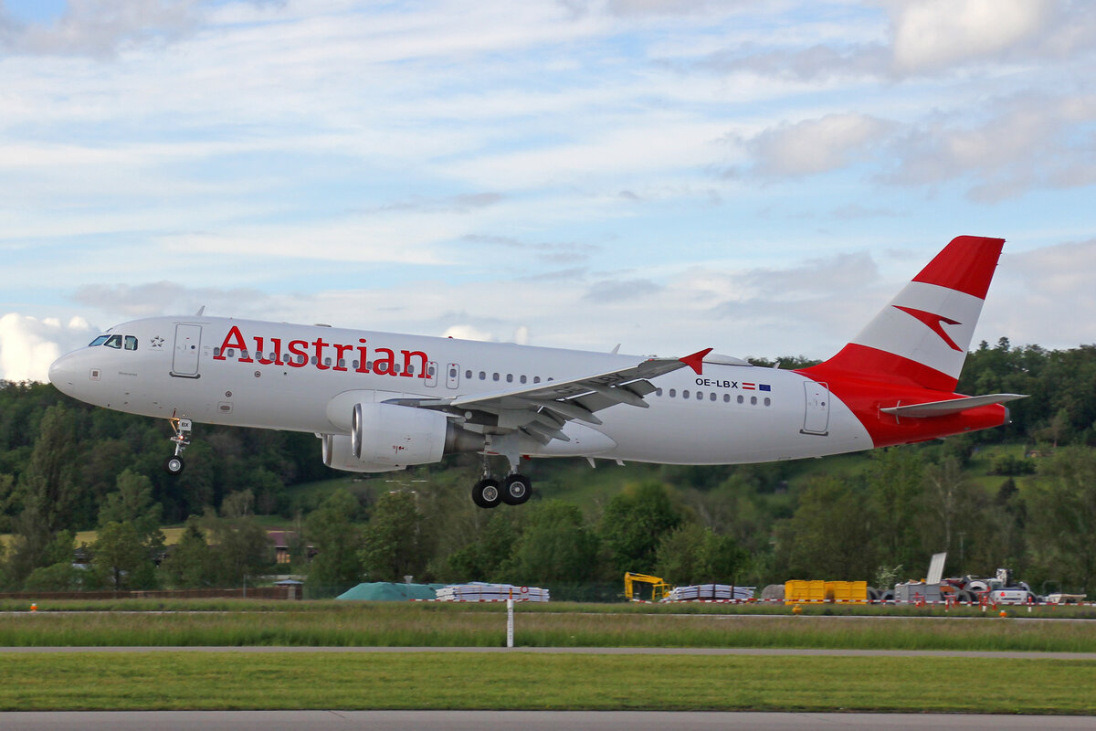 Austrian Airlines, OE-LBX, Airbus A320-214, msn: 1735,  Mostviertel , 13.Mai 2021, ZRH Zürich, Switzerland.