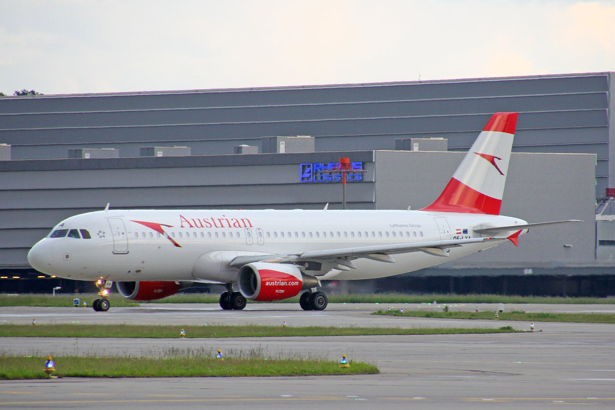 Austrian Airlines, OE-LXA, Airbus A320-216, msn: 3295, 21.Mai 2018, ZRH Zürich, Switzerland.