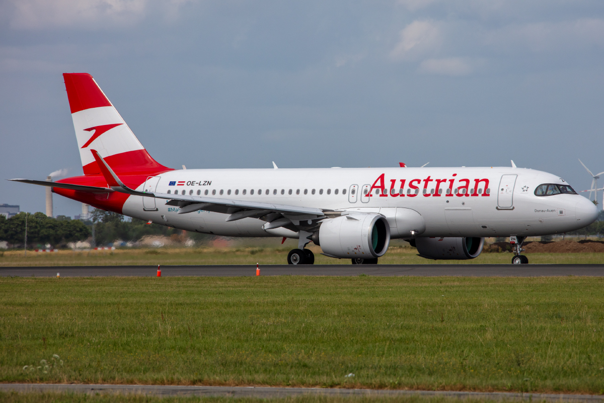 Austrian, OE-LZN, Airbus, A320-271N, 02.07.2023, AMS, Amsterdam, Niederlande