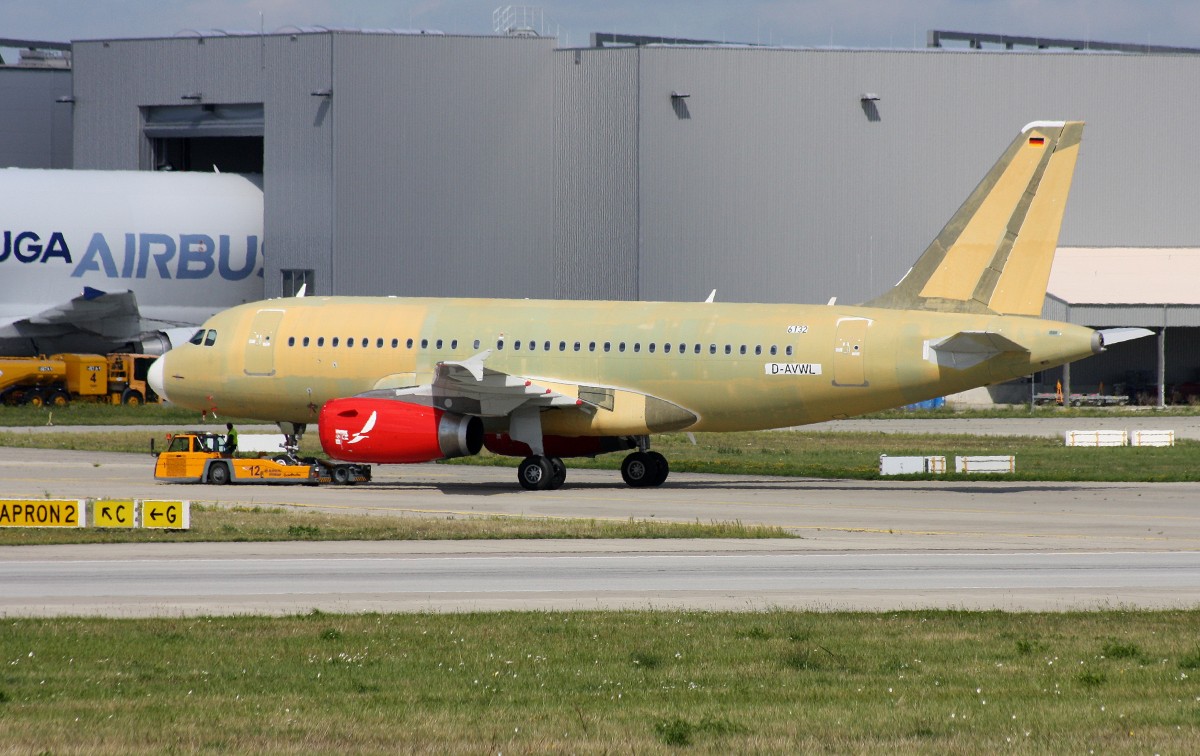 Avianca,D-AVWL,Reg.N730AV,(c/n 6132),Airbus A319-132,02.09.2014,XFW-EDHI,hamburg-Finkenwerder,Germany