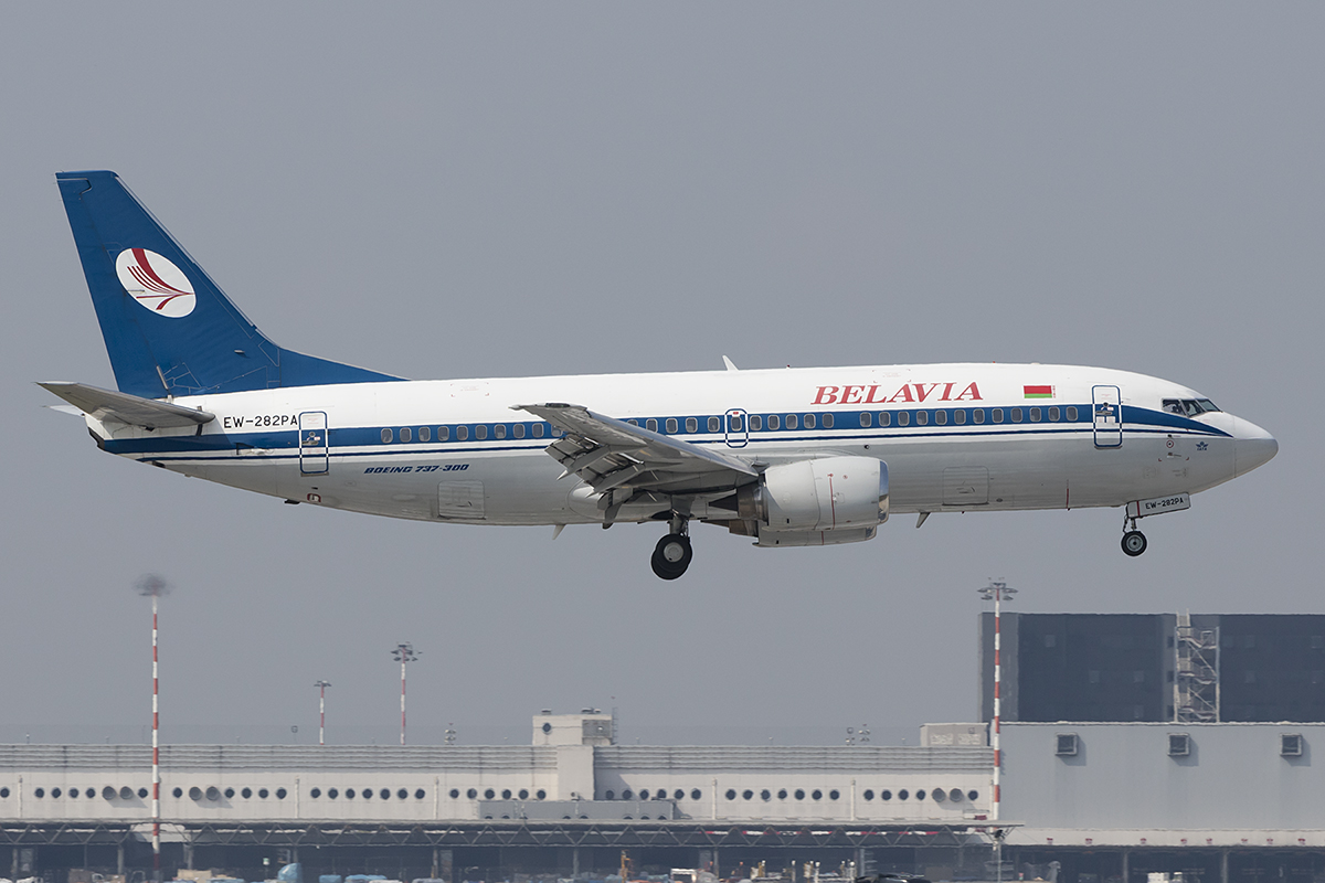 Belavia, EW-282PA, Boeing, B737-3Q8, 06.09.2018, MXP, Mailand, Italy




