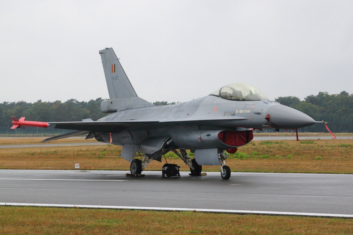 Belgian Air Force, Reg: FA-127, General Dynamics F-16AM Fighting Falcon. Kleine Brogel Airbase (BE), 10.09.2022