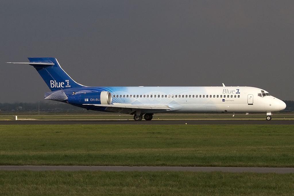 Blue 1, OH-BLI, Boeing, B717-2CM, 07.10.2013, AMS, Amsterdam, Netherlands



