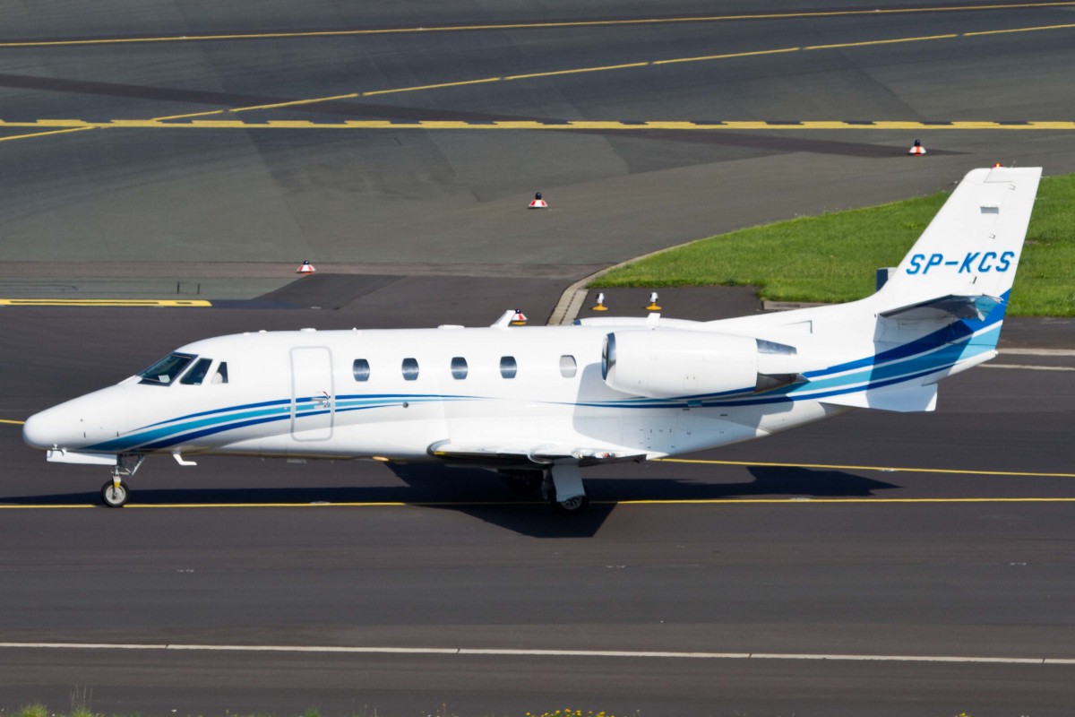 Blue Jet (JDI), SP-KCS, Cessna, 560 XL - Citation XLS, 22.08.2015, DUS-EDDL, Düsseldorf, Germany 
