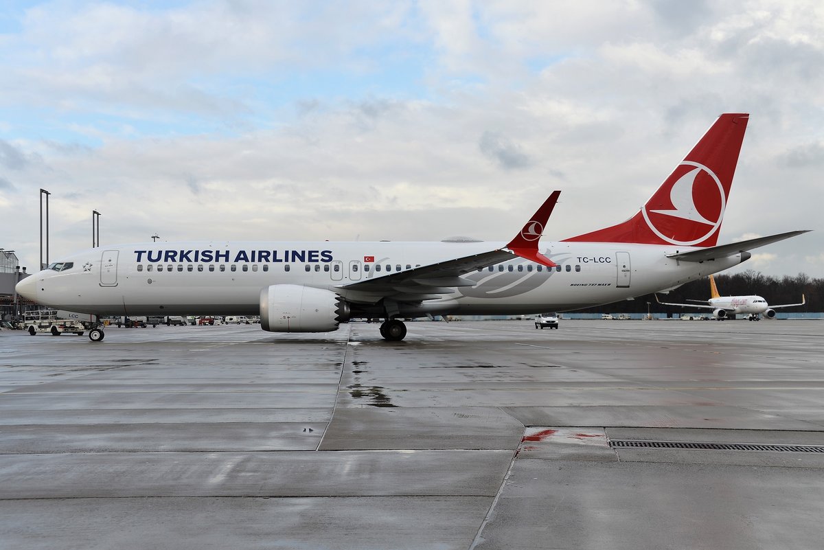 Boeing 737-8 Max - TK THY Turkish Airlines 'Karaman' - 60034 - TC-LCC - 10.12.2018 - CGN