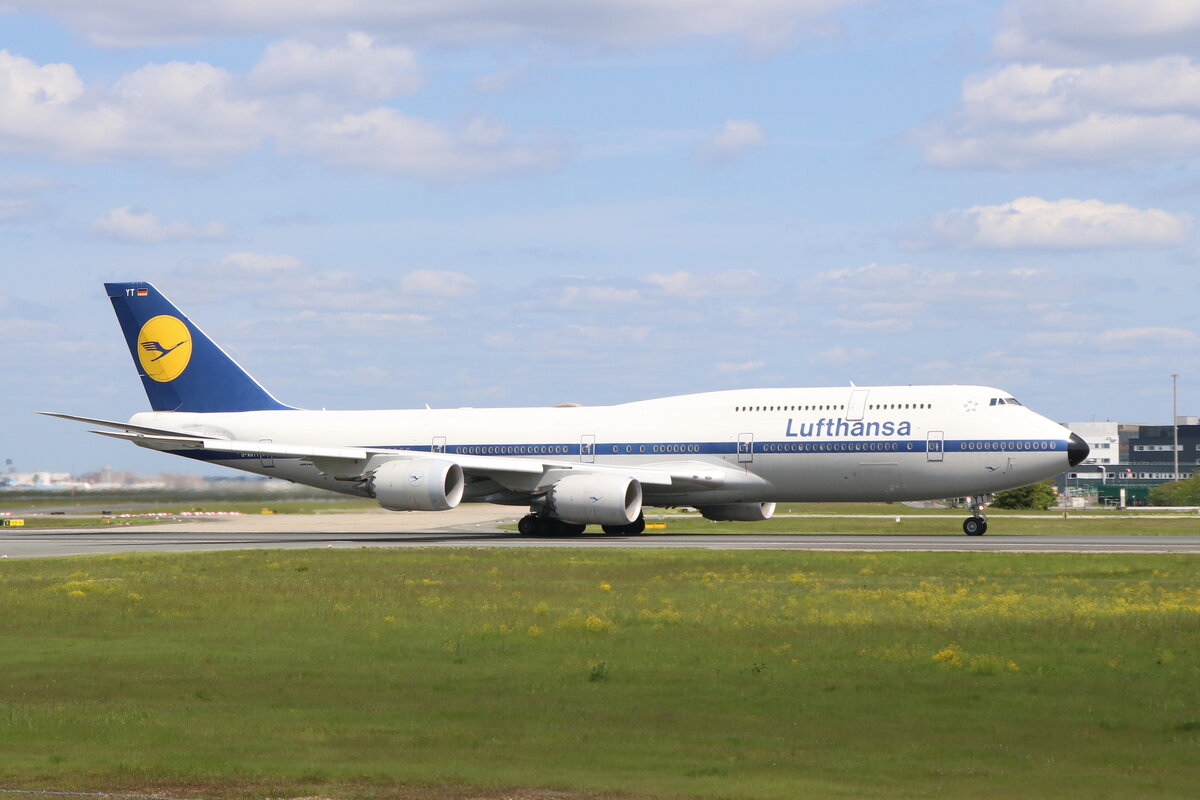 Boeing 747-8i, D-ABYT, Lufthansa, Frankfurt, 17.5.2023 