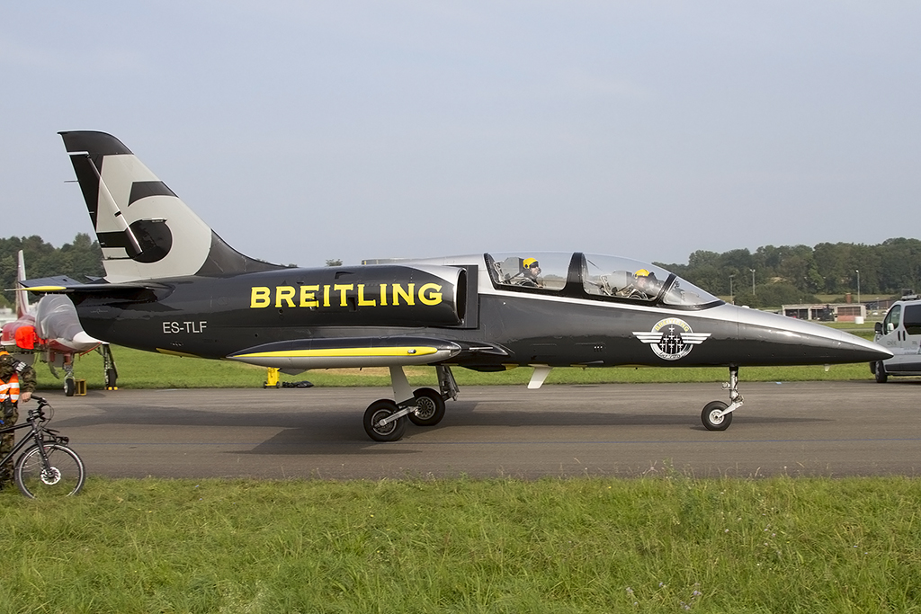 Breitling Jet Team, ES-TLF, Aero, L-39C Albatros, 05.09.2014, LSMP, Payerne, Switzerland 



