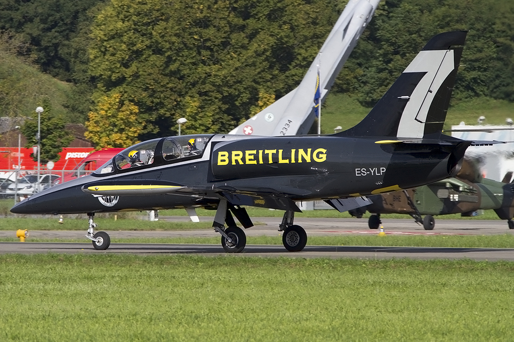 Breitling Jet Team, ES-YLP, Aero, L-39C Albatros, 29.08.2014, LSMP, Payerne, Switzerland 





