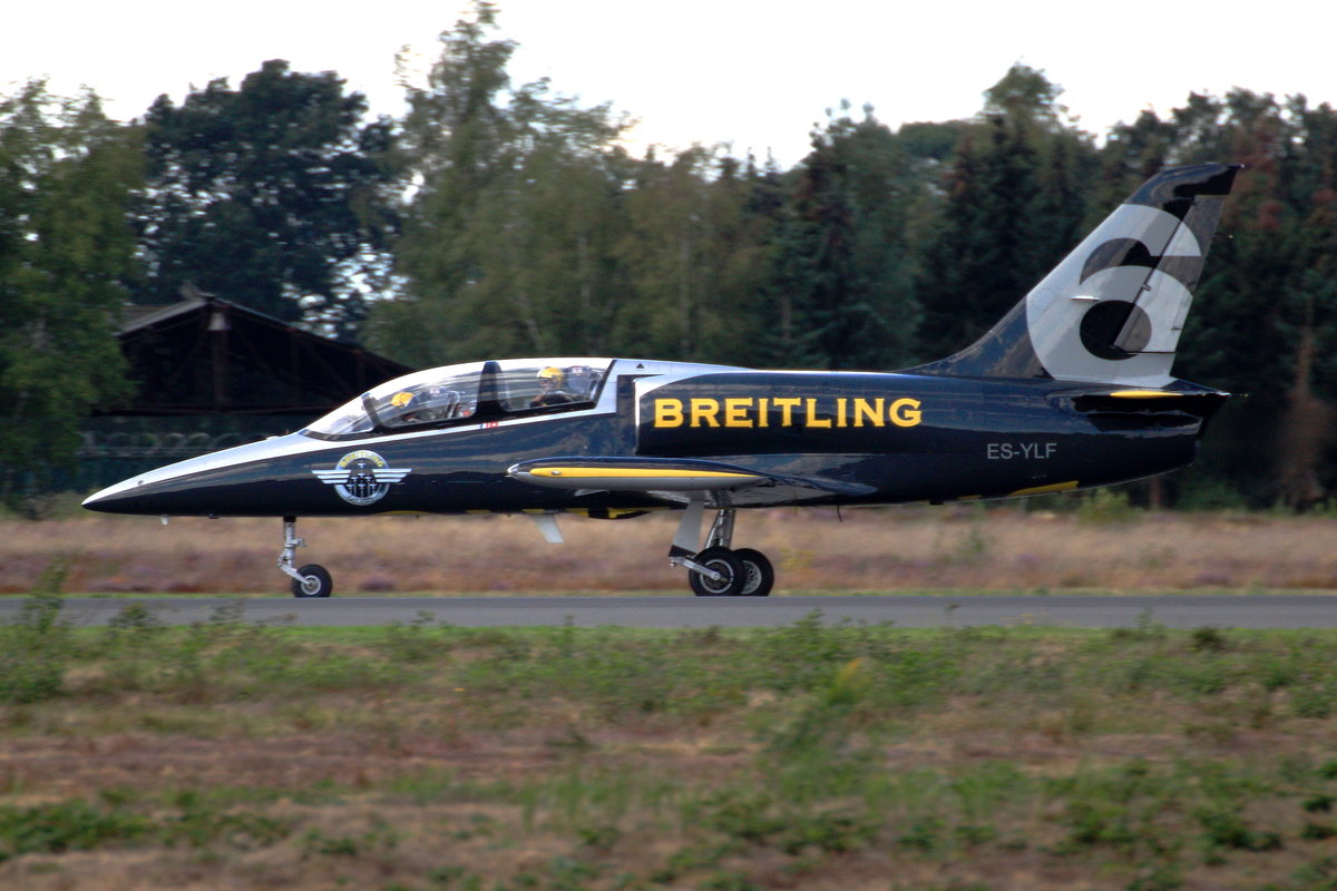 Breitling Jet Team No. 6, ES-YLF. Aero L-39C Albatros. Belgian Air Force Days, 07.09.2018, Kleine Brogel Airbase. 