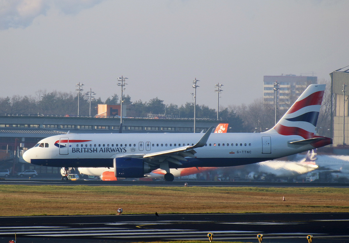 British Airways, Airbus A 320-251N, G-TTNC, TXL, 20.12.2019