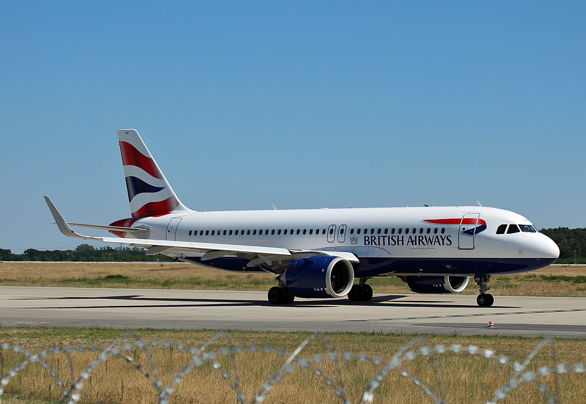 British Airways, Airbus A 320-251N, G-TTNO, BER, 23.06.2022