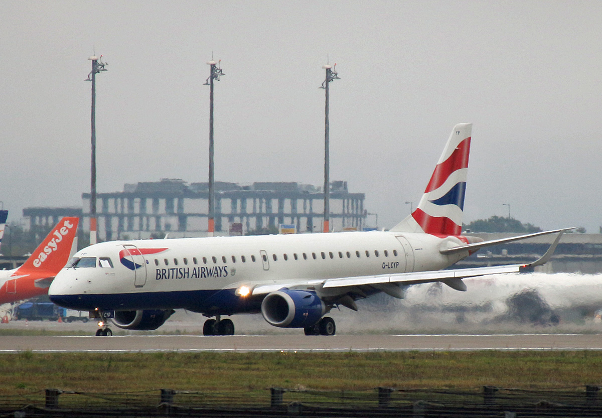 British Airways, ERJ-190-100SR, G-LCYP, BER, 28.10.2023