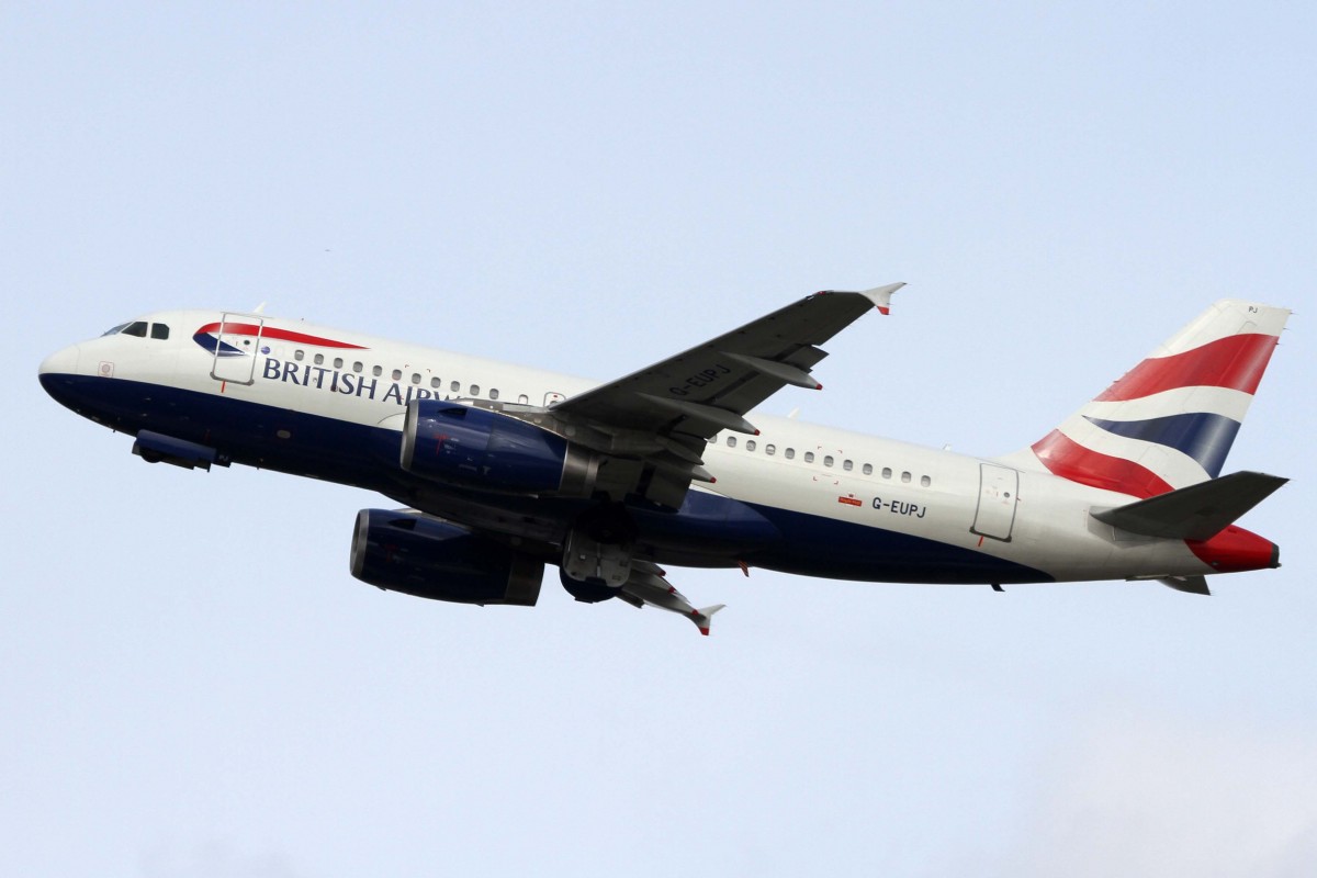 British Airways, G-EUPJ, Airbus, A 319-131, 03.04.2015, DUS-EDDL, Düsseldorf, Germany