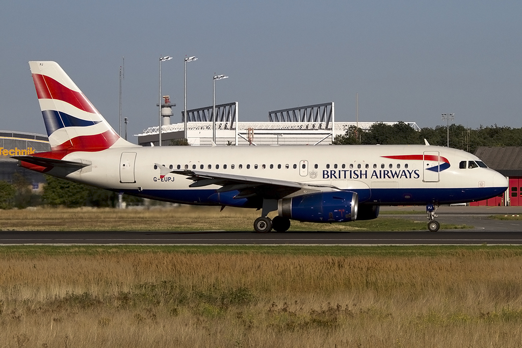 British Airways, G-EUPJ, Airbus, A319-131, 05.09.2013, FRA, Frankfurt, Germany 




