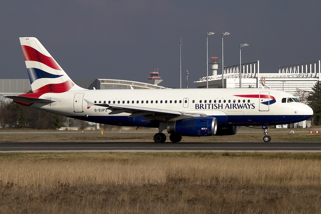 British Airways, G-EUPZ, Airbus, A319-131, 05.03.2014, FRA, Frankfurt, Germany 




