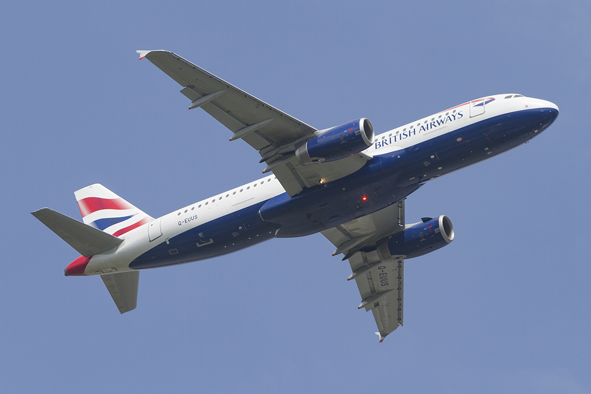 British Airways, G-EUUS, Airbus, A320-232, 20.05.2018, LUX, Luxemburg, Luxemburg 



