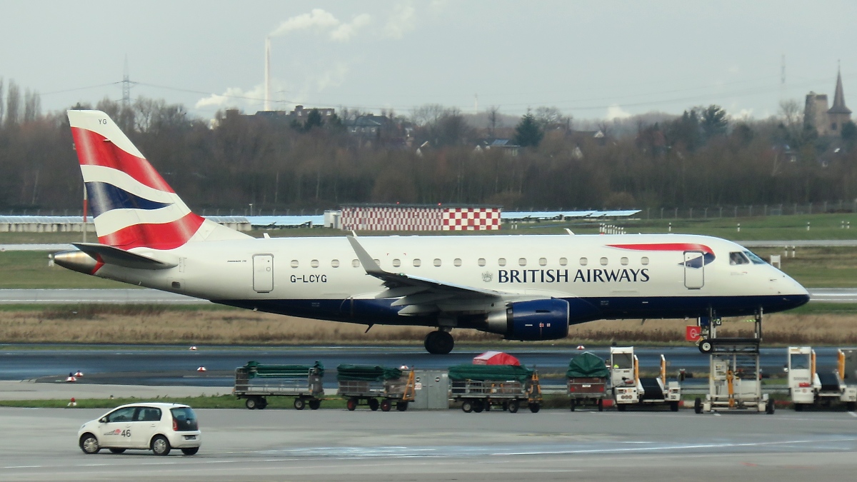 British Airways G-LCYG - Embraer ERJ-170STD -  in Düsseldorf, 1.2.2018