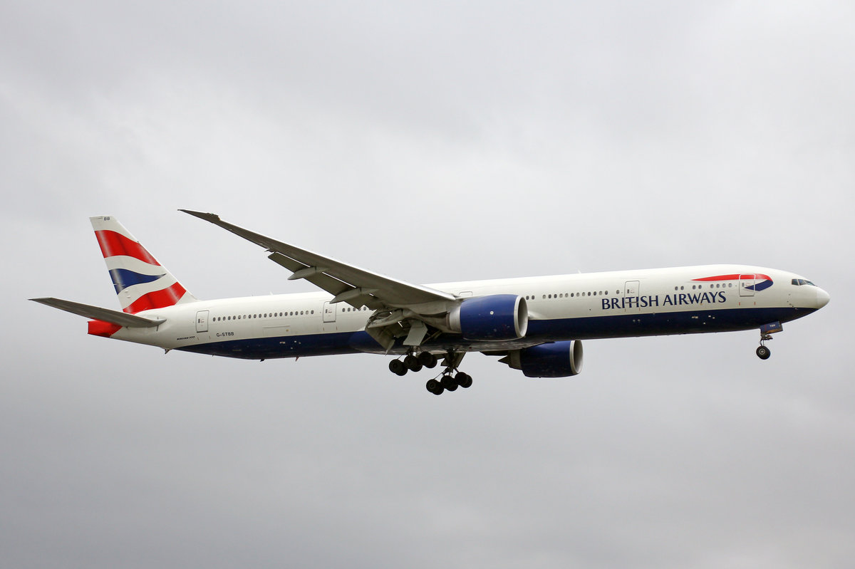 British Airways, G-STBB, Boeing 777-336ER, 01.Juli 2016, LHR London Heathrow, United Kingdom.