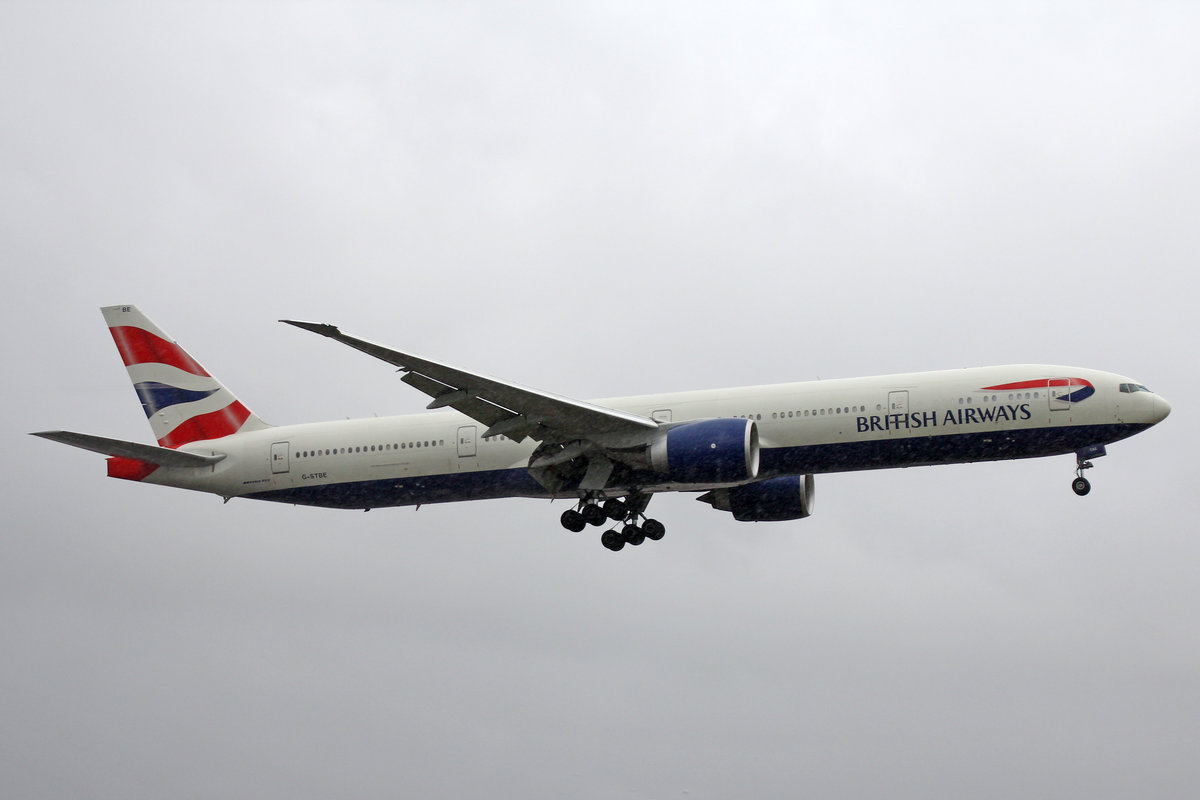 British Airways, G-STBE, Boeing 777-336ER, 01.Juli 2016, LHR London Heathrow, United Kingdom.