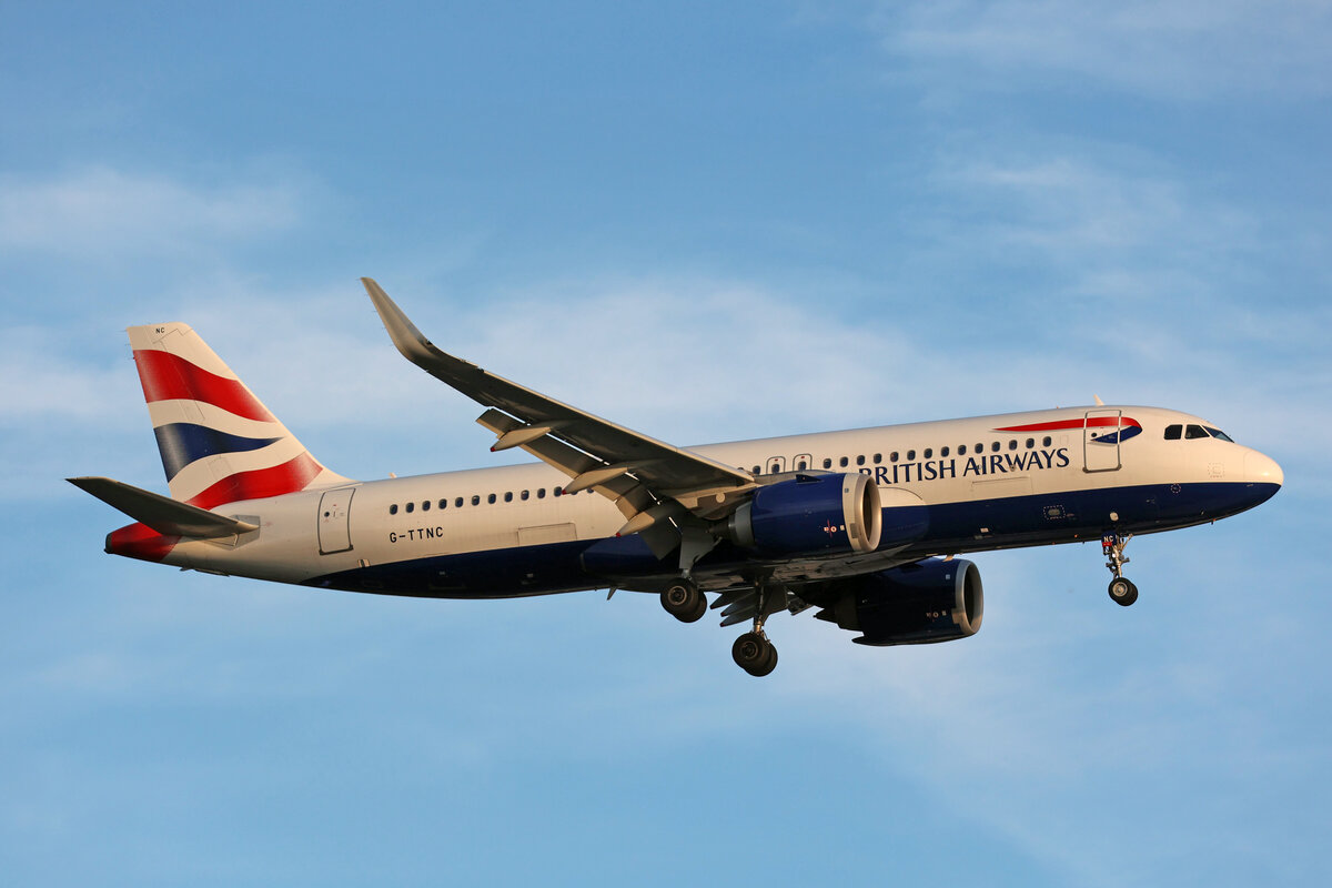 British Airways, G-TTNC, Airbus A320-251N, msn: 8173, 06.Juli 2023, LHR London Heathrow, United Kingdom.
