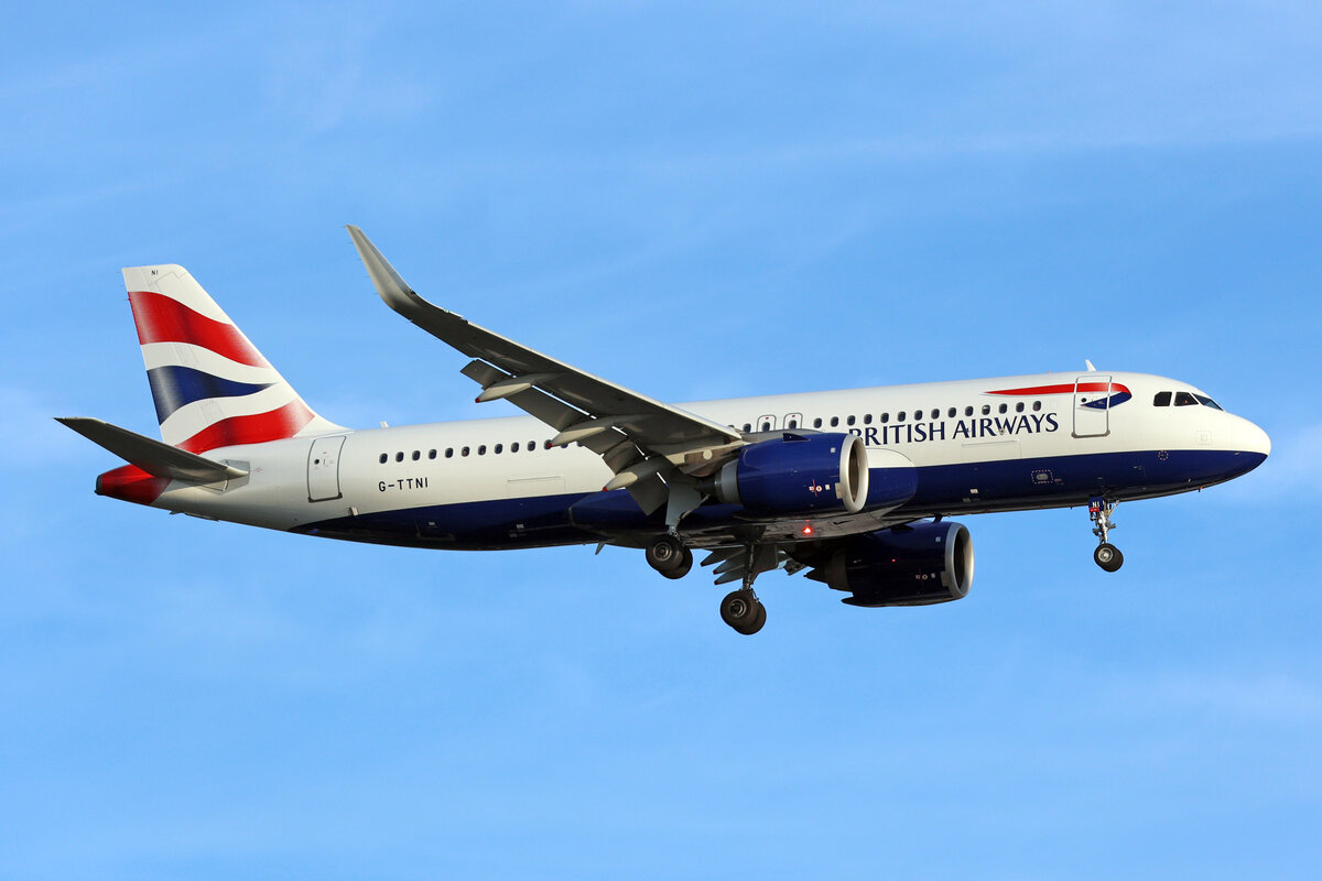 British Airways, G-TTNI, Airbus A320-251N, msn: 8767, 06.Juli 2023, LHR London Heathrow, United Kingdom.