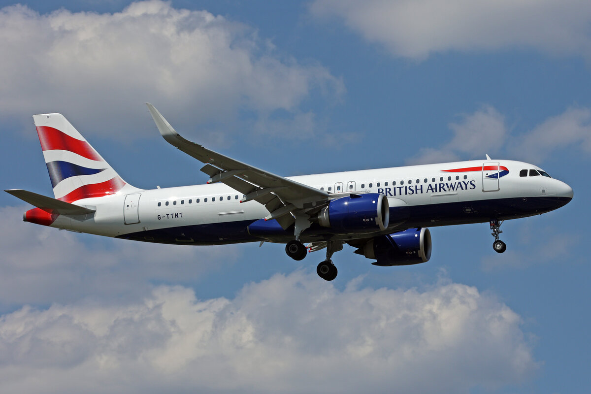British Airways, G-TTNT, Airbus A320-251N, msn: 11092, 07.Juli 2023, LHR London Heathrow, United Kingdom.