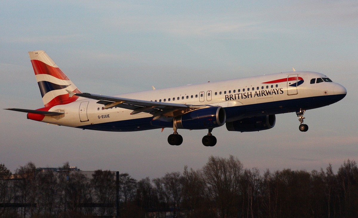British Airways,G-EUUE,(c/n1782),Airbus A320-232,20.03.2014,HAM-EDDH,Hamburg,Germany