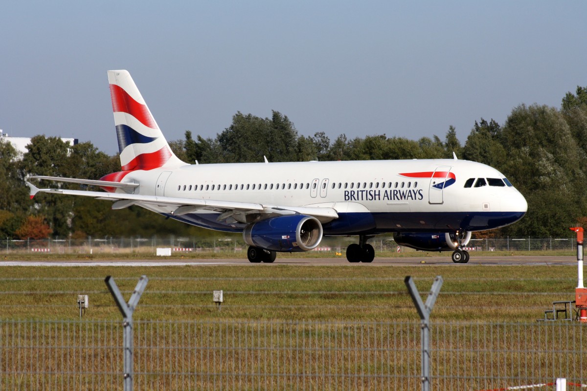 British Airways,G-EUUV,(c/n3468),Airbus A320-232,03.10.2013,HAM-EDDH,Hamburg,Germany