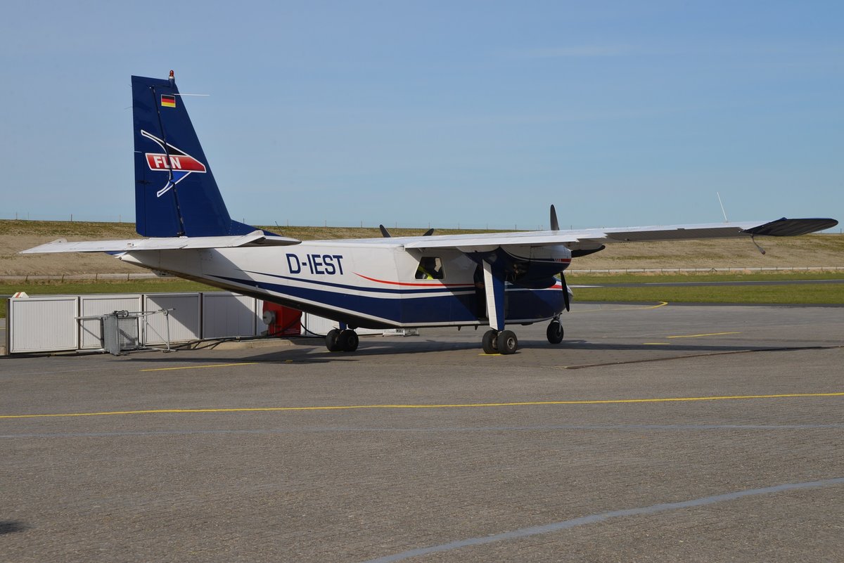 Britten-Normann BN-2B-26 Islander - LFH Luftverkehr Friesland Harle - 2253 - D-IEST - 01.04.2016 - EDXP

