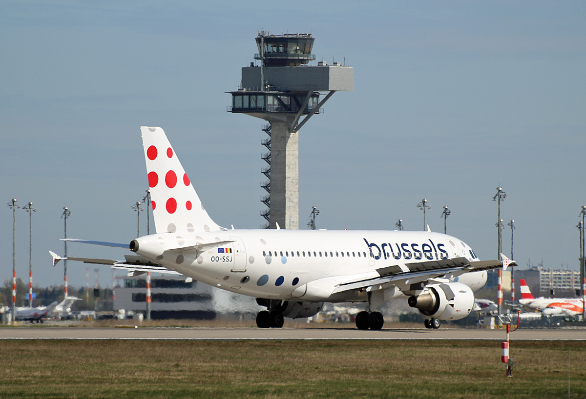 Brussels airlines, Airbus A 319-111, OO-SSJ, BER, 17.04.2022