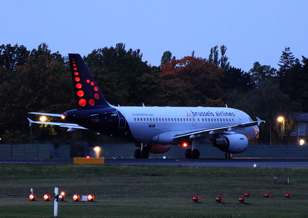 Brussels Airlines, Airbus A 319-112, OO-SSD, TXL, 12.10.2019