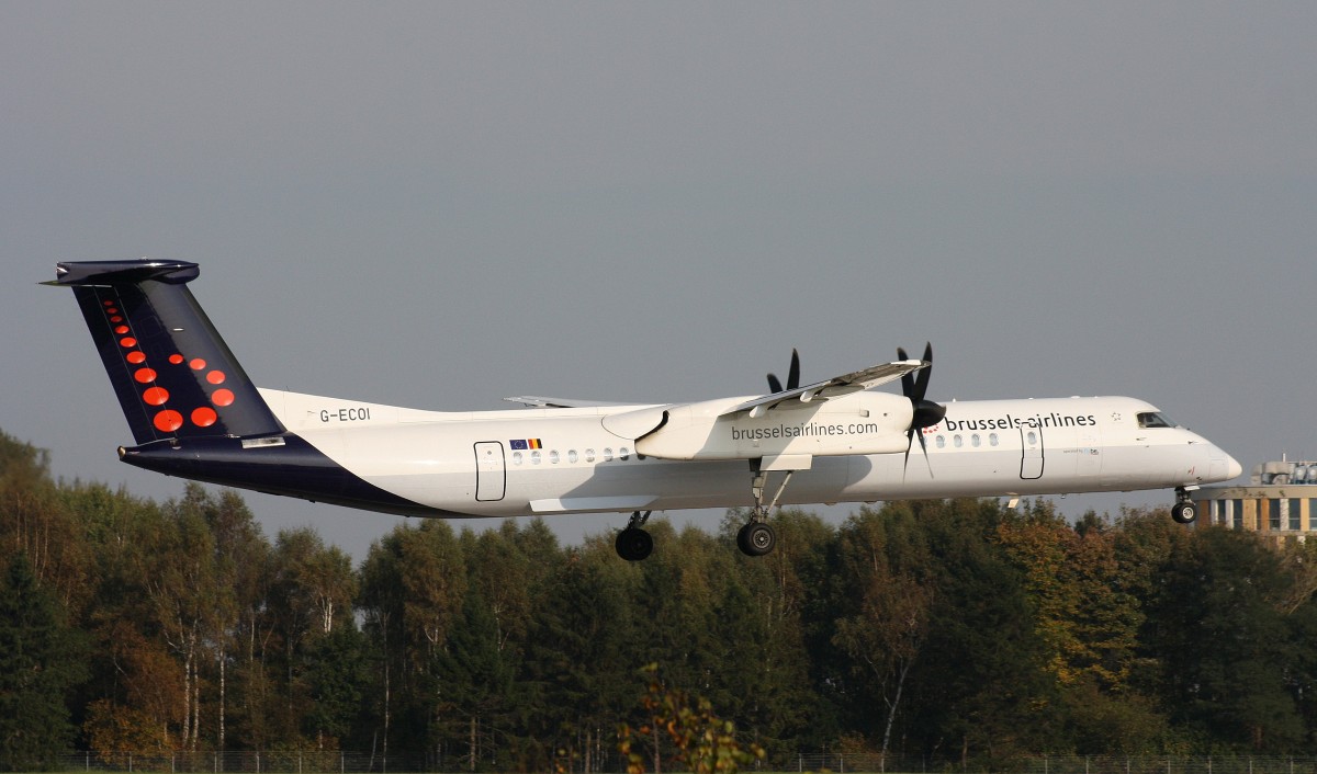 Brussels Airlines,G-ECOI,(c/n 4224),De Havilland Canada DHC-8-402Q Dash 8,05.10.2014,HAM-EDDH,Hamburg,Germany