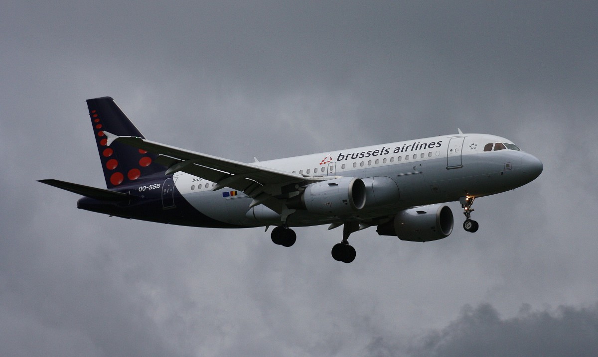 Brussels Airlines,OO-SSB,(c/n 2400),Airbus A319-111,09.05.2014,HAM-EDDH,Hamburg,Germany