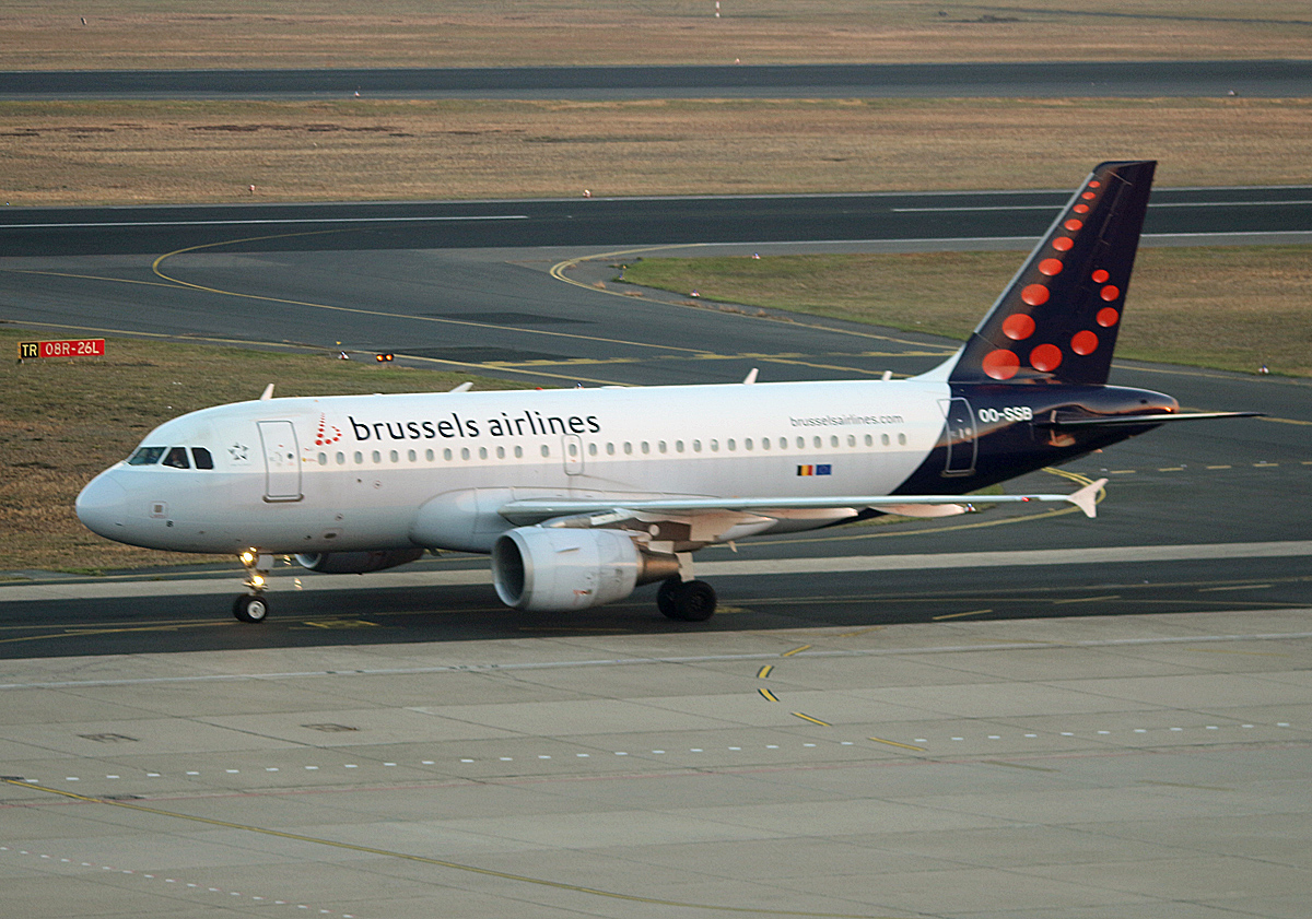 Brussles Airlines, Airbus A 319-111, OO-SSB, TXL, 11.10.2018