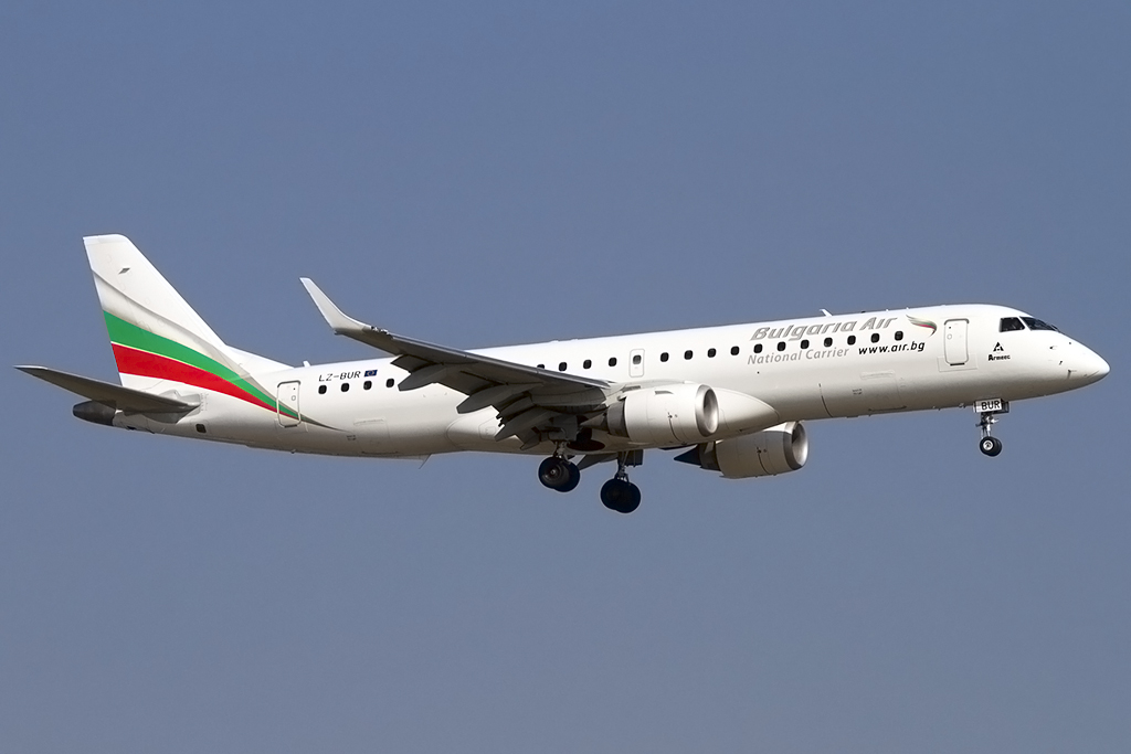 Bulgaria Air, LZ-BUR, Embraer, ERJ-190, 09.03.2014, ZRH, Zürich, Switzerland 



