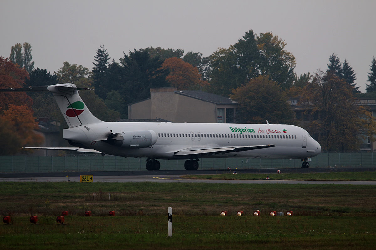 Bulgarian Air Charter, MD-82, LZ-LDU, TXL, 23.10.2016