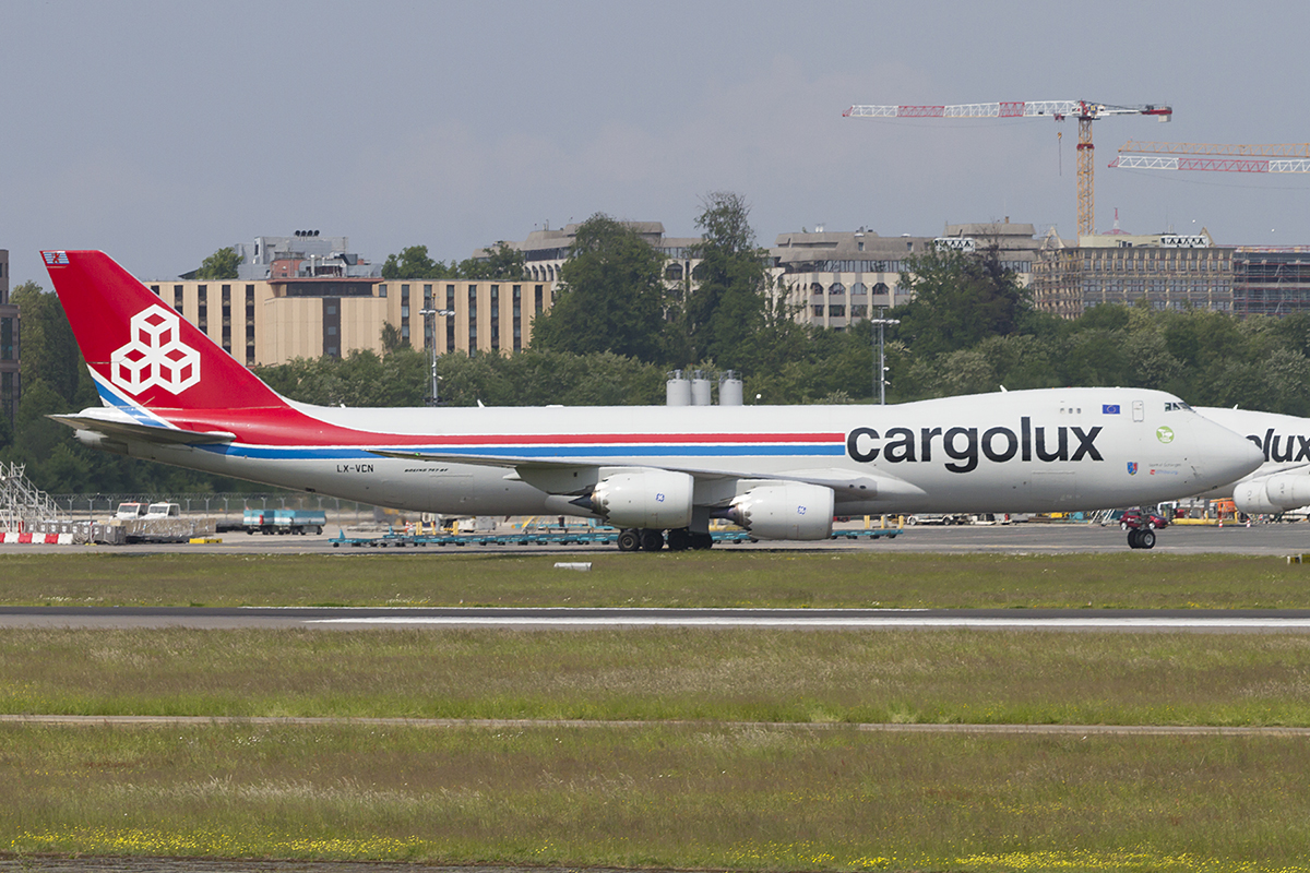 Cargolux, LX-VCN, Boeing, B747-4R7F, 20.05.2018, LUX, Luxemburg, Luxemburg 



