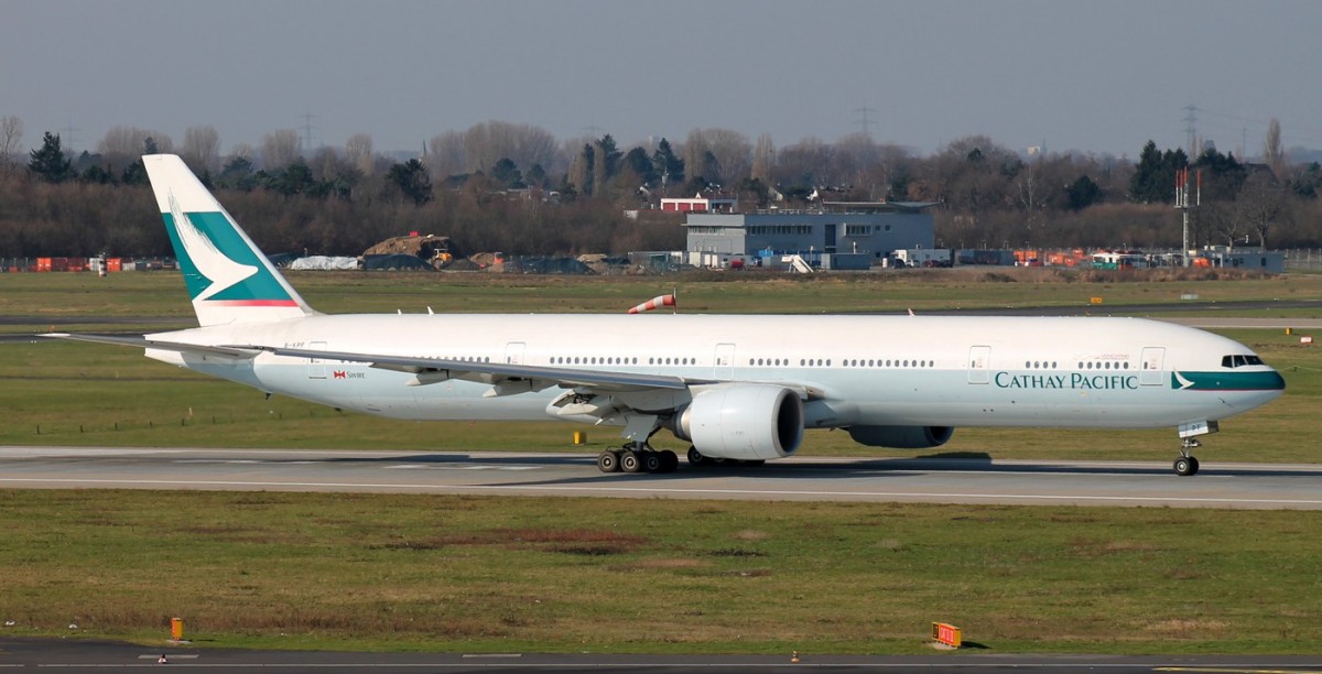 Cathay Pacific 777-300 B-KPF
Düsseldorf 27.02.2016