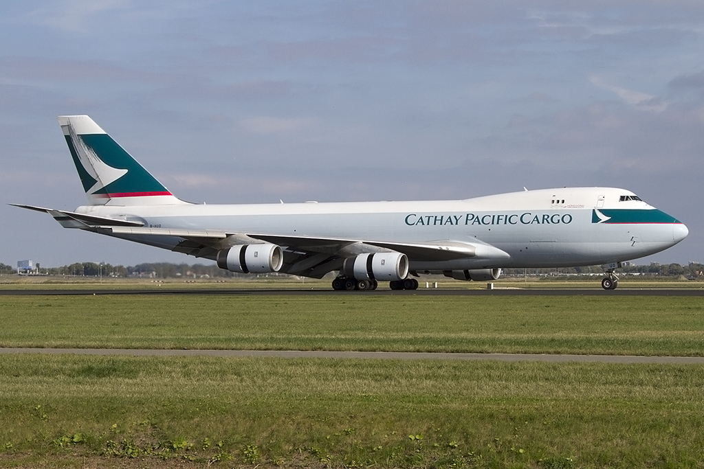 Cathay Pacific Cargo, B-HUO, Boeing, B747-467F, 06.10.2013, AMS, Amsterdam, Netherlands 




