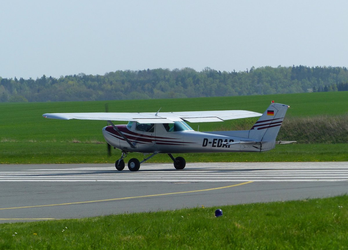 Cessna 150L, D-EDAP, Flugplatz Gera (EDAJ), 21.4.2018