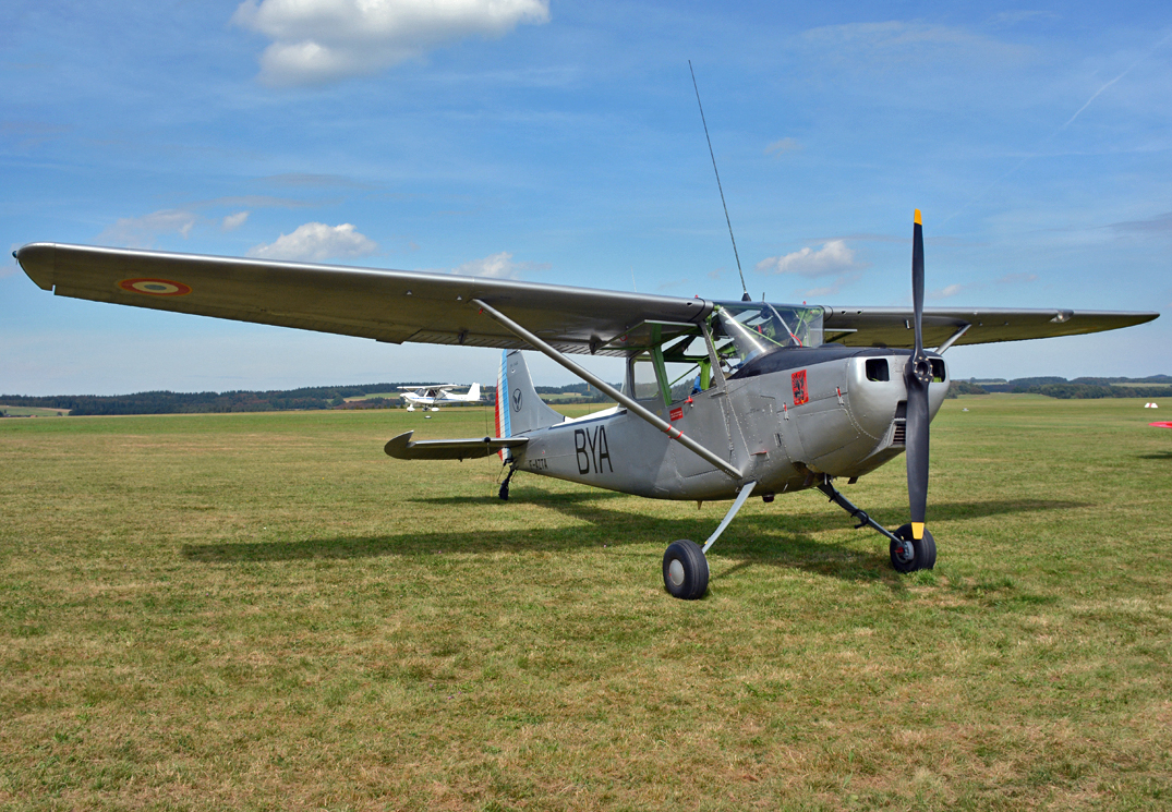 Cessna L-19E (O-1) Bird Dog  (Cessna 305 C), F-AZTA in Wershofen 03.09.2016