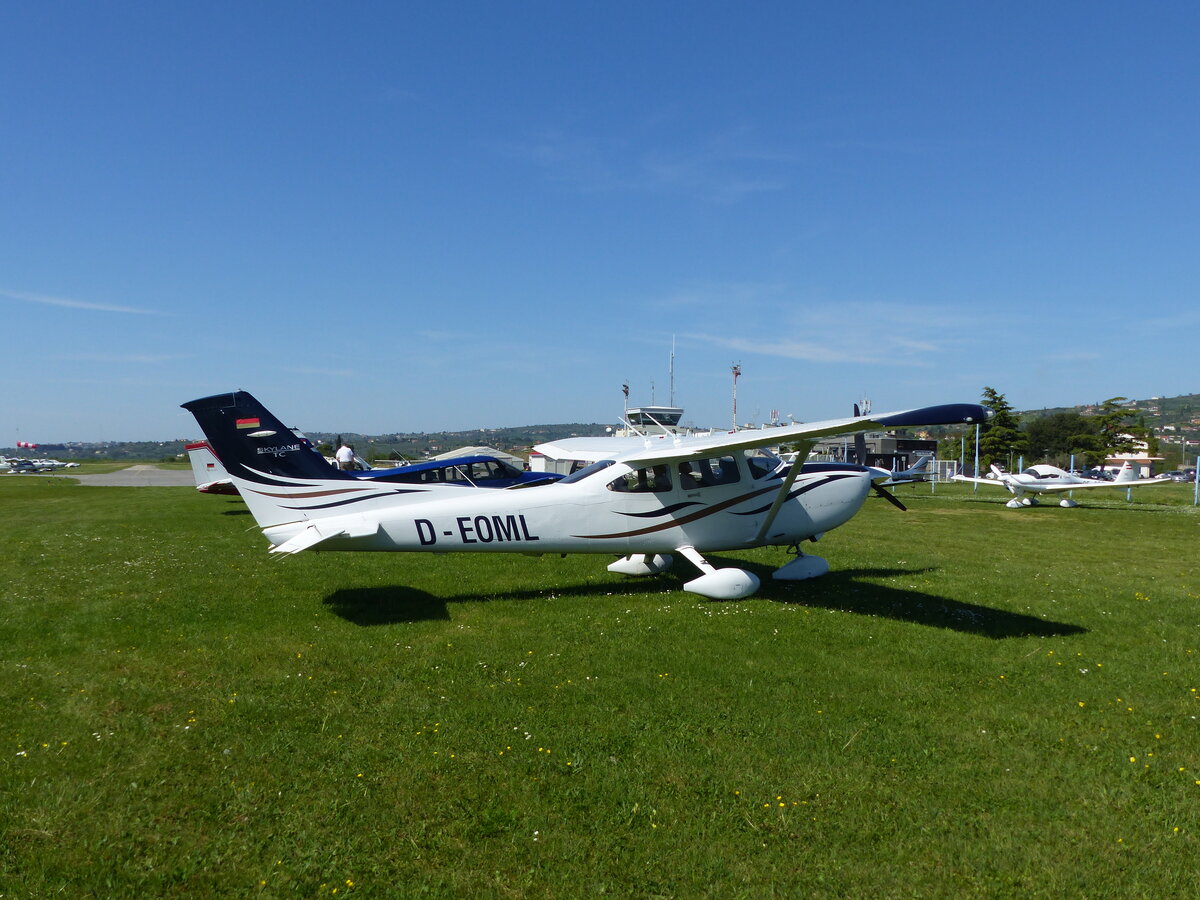 Cessna T182T Turbo Skylane TC, D-EOML, Flughafen Potoroz (POW/LJPZ), 13.4.2024