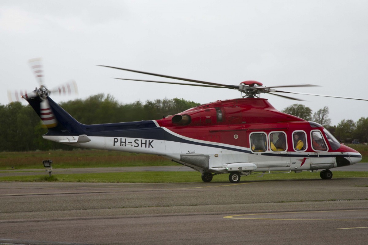 CHC Helicopters Netherlands, PH-SHK, Agusta-Westland, AW-139, 08.05.2014, EHKD-DHR, Den Helder, Netherlands